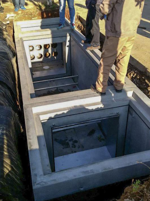 桂林預制裝配輕質(zhì)電纜井工程