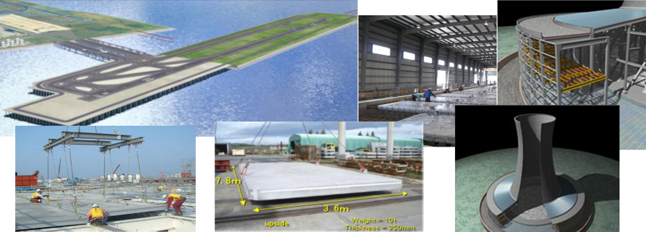 日本羽田機場的跑道，世界上最大的導管項目之一